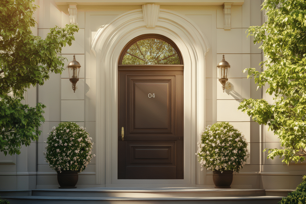 A fully remodeled home's exterior A fully remodeled home's exterior