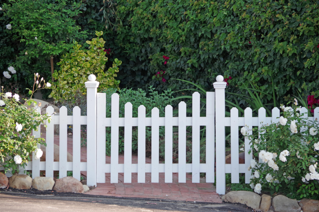Beautiful residential fencing project