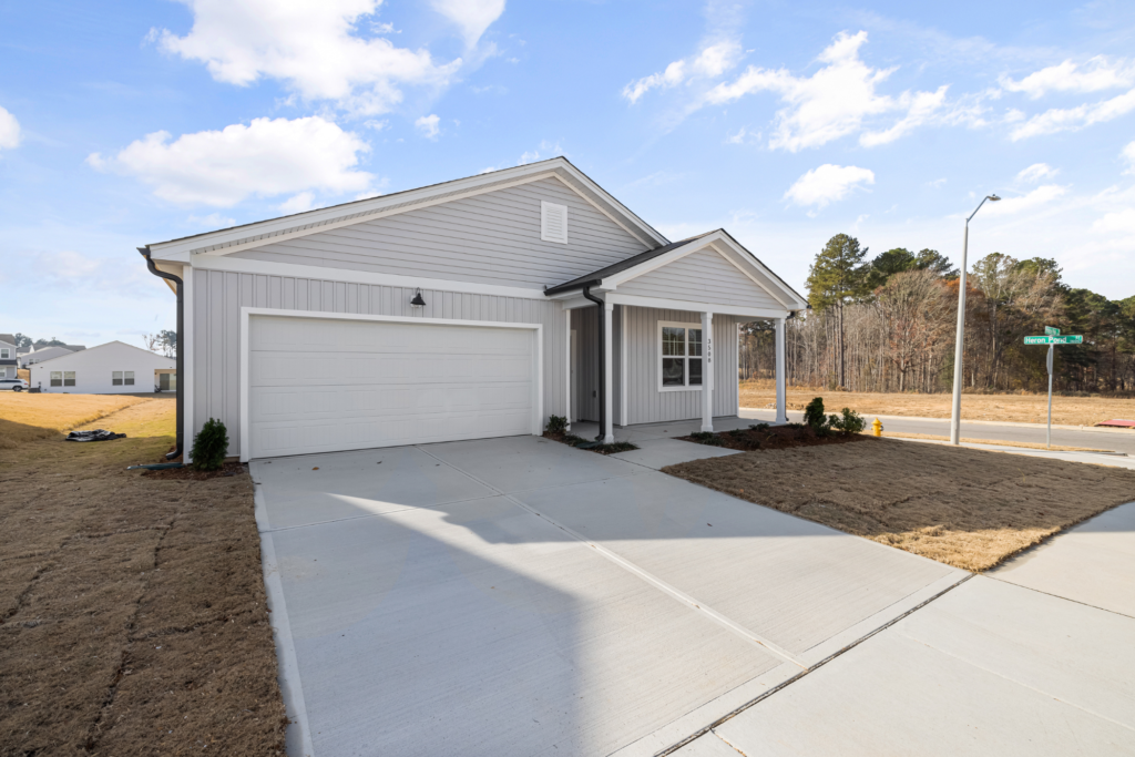Concrete driveway project