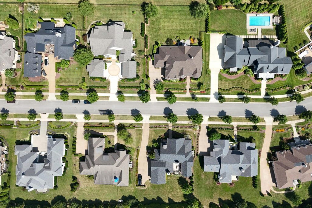 Suburban neighborhood